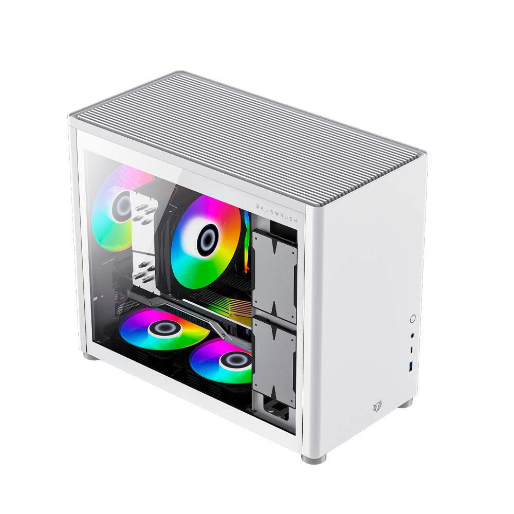 Gabinete Gamer Micro Torre ATX Eris Frost GI985 Legend Series - Gabinete Gamer Micro Torre ATX Eris Frost GI985 Legend Series -